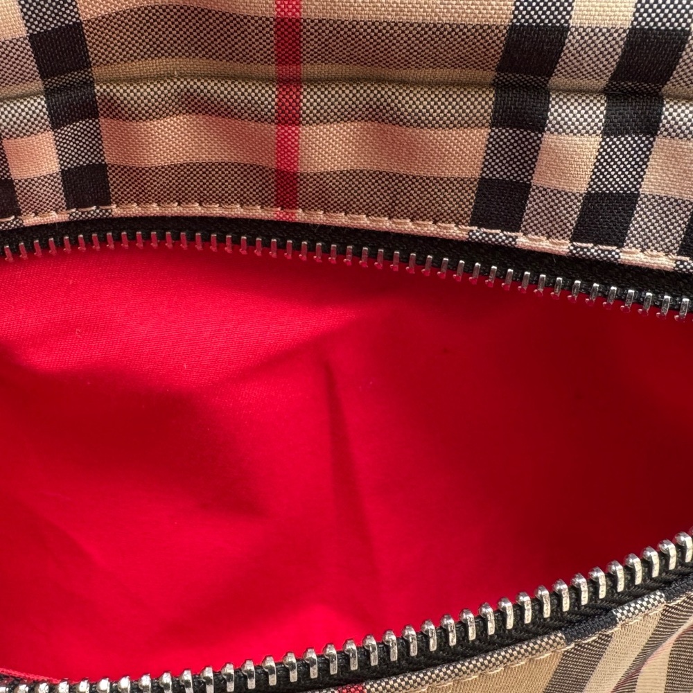 Burberry Sonny Check Canvas Belt Bum Bag - Picture 9 of 16